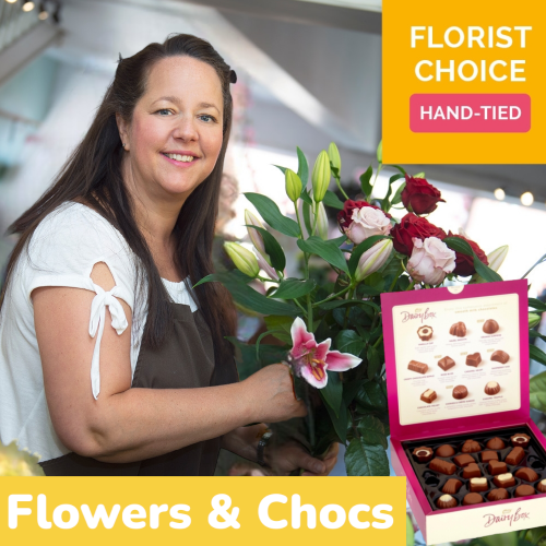 mothers day flowers and chocolates